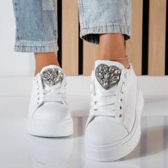 Adidasi Casual Femei Silver