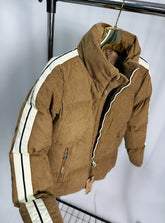 Geaca Barbati Catifea Bej