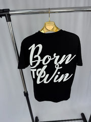 Tricou Barbati “ BORN TO WIN” Negru