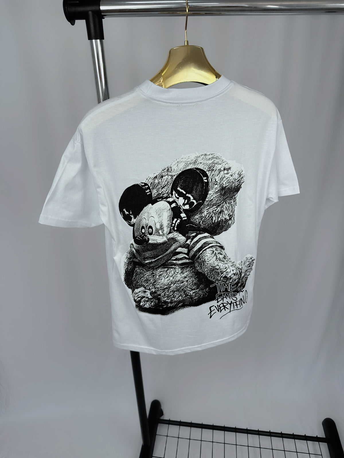 Tricou Barbati “ TIME” Alb