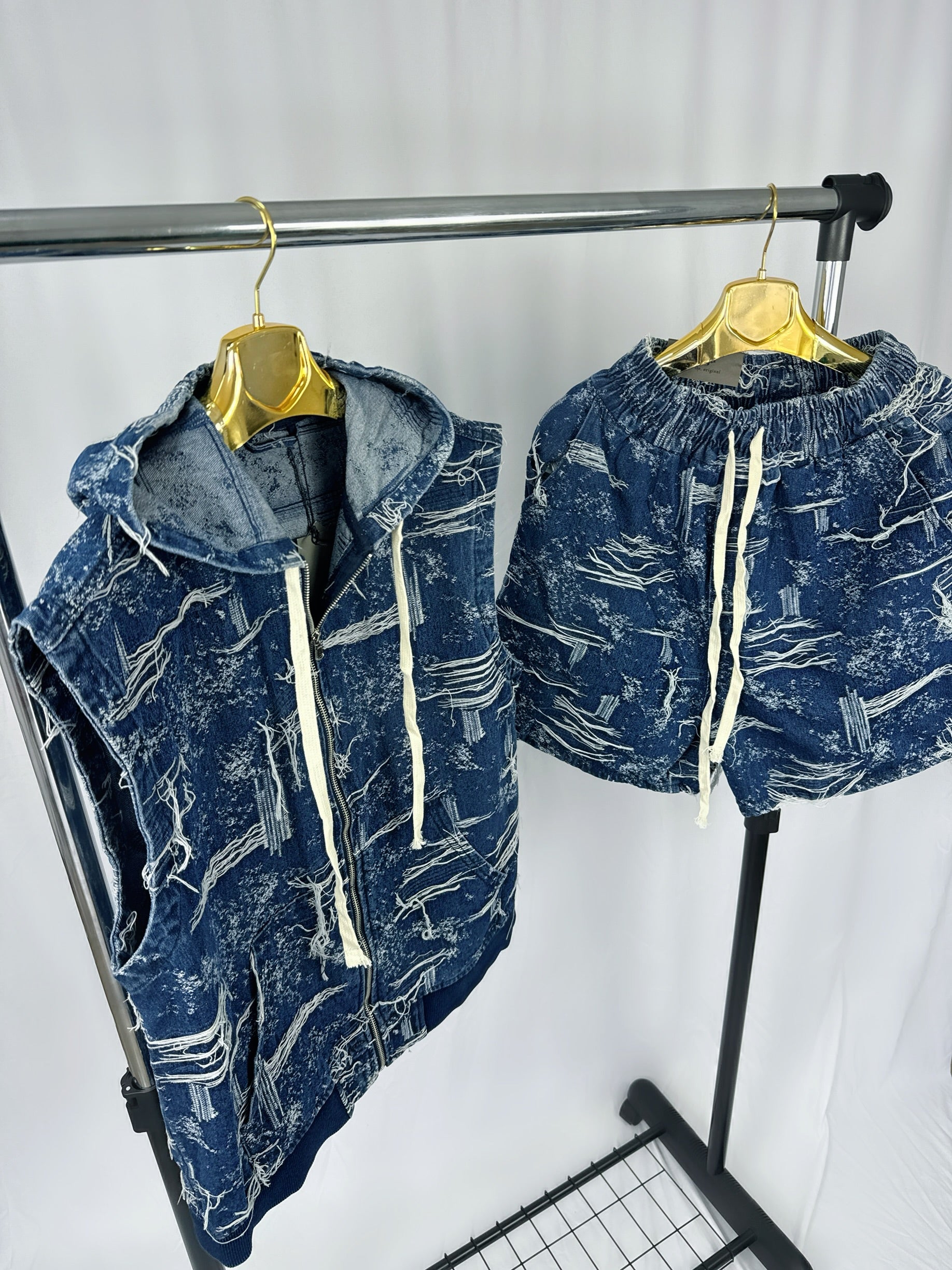 Compleu Barbati Denim Blue