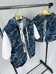 Compleu Barbati Denim Blue