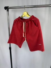 Pantaloni Barbati Rosu Oversize
