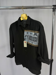 Camasa Barbati “ Mykonos” Neagra