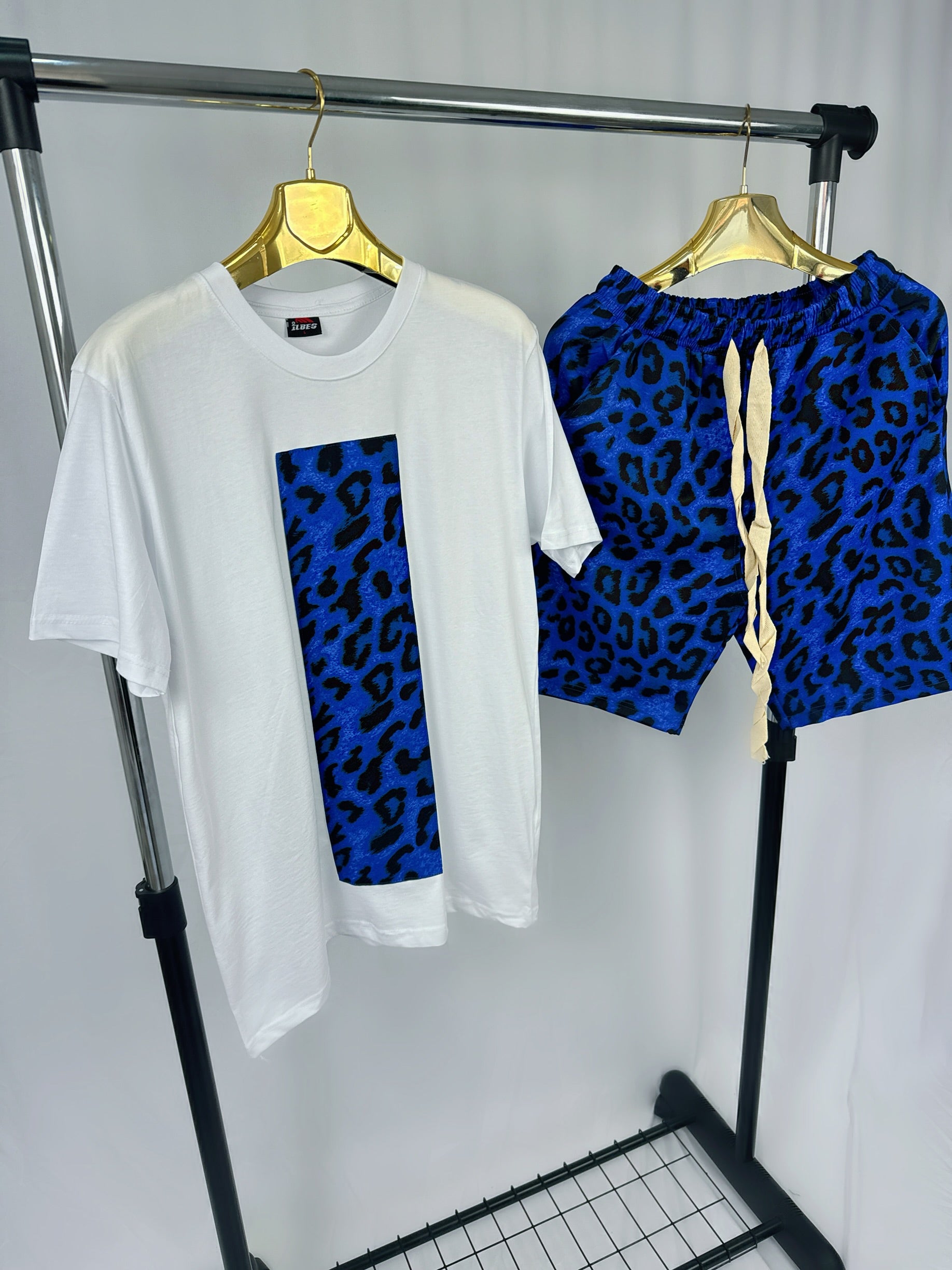 Compleu Barbati “ Animal Print “ Albastru