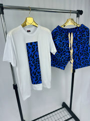 Compleu Barbati “ Animal Print “ Albastru