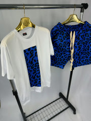 Compleu Barbati “ Animal Print “ Albastru