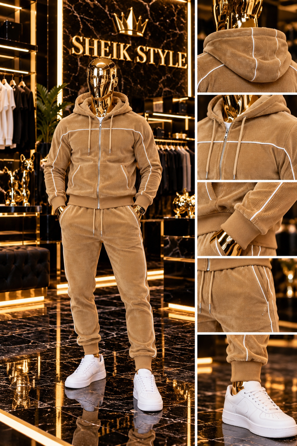 TRENING BARBATI CAMEL ROYAL
