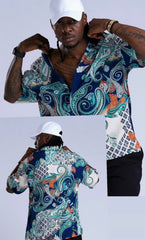 Camasa Barbati “ Mykonos” Oversize