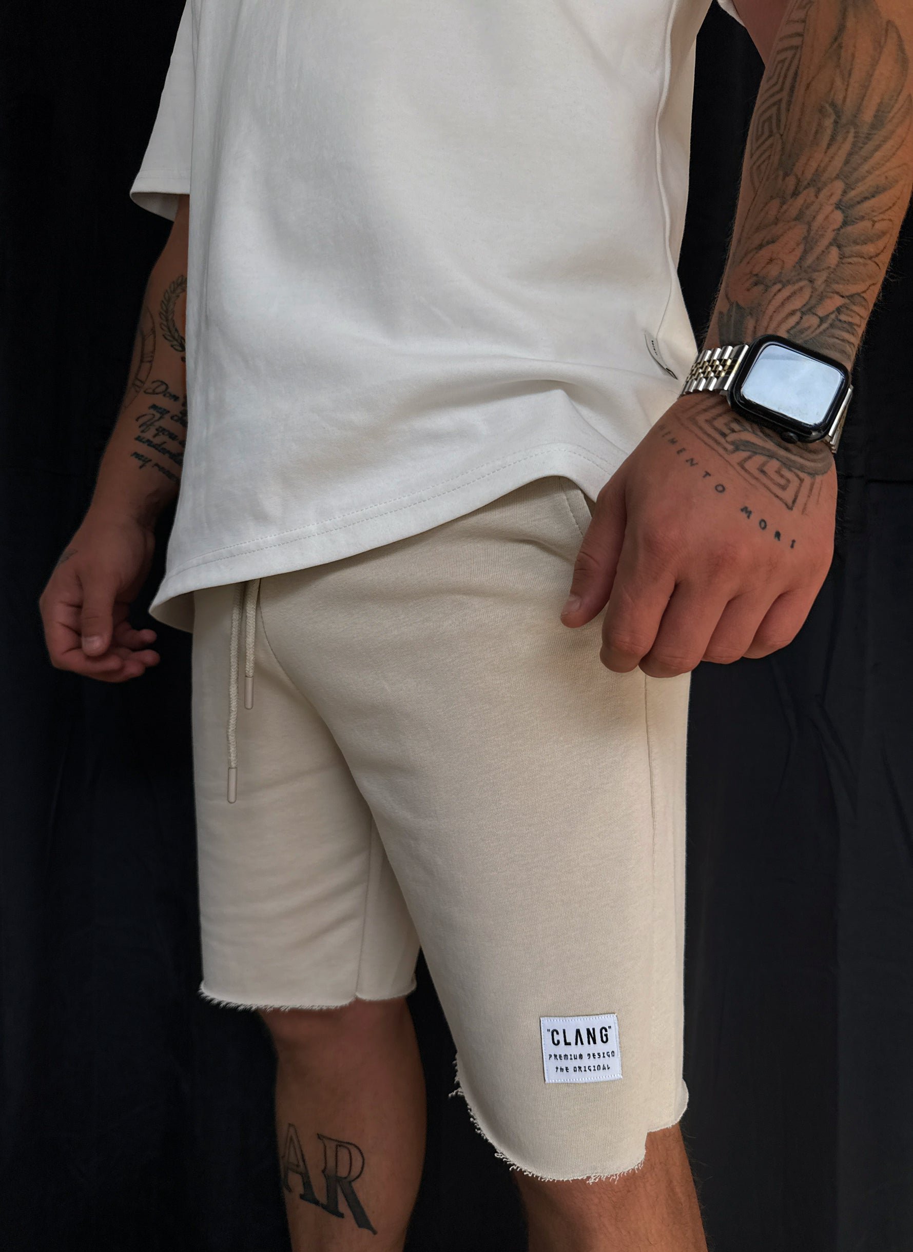 Pantaloni Barbati “ Clanc” Crem