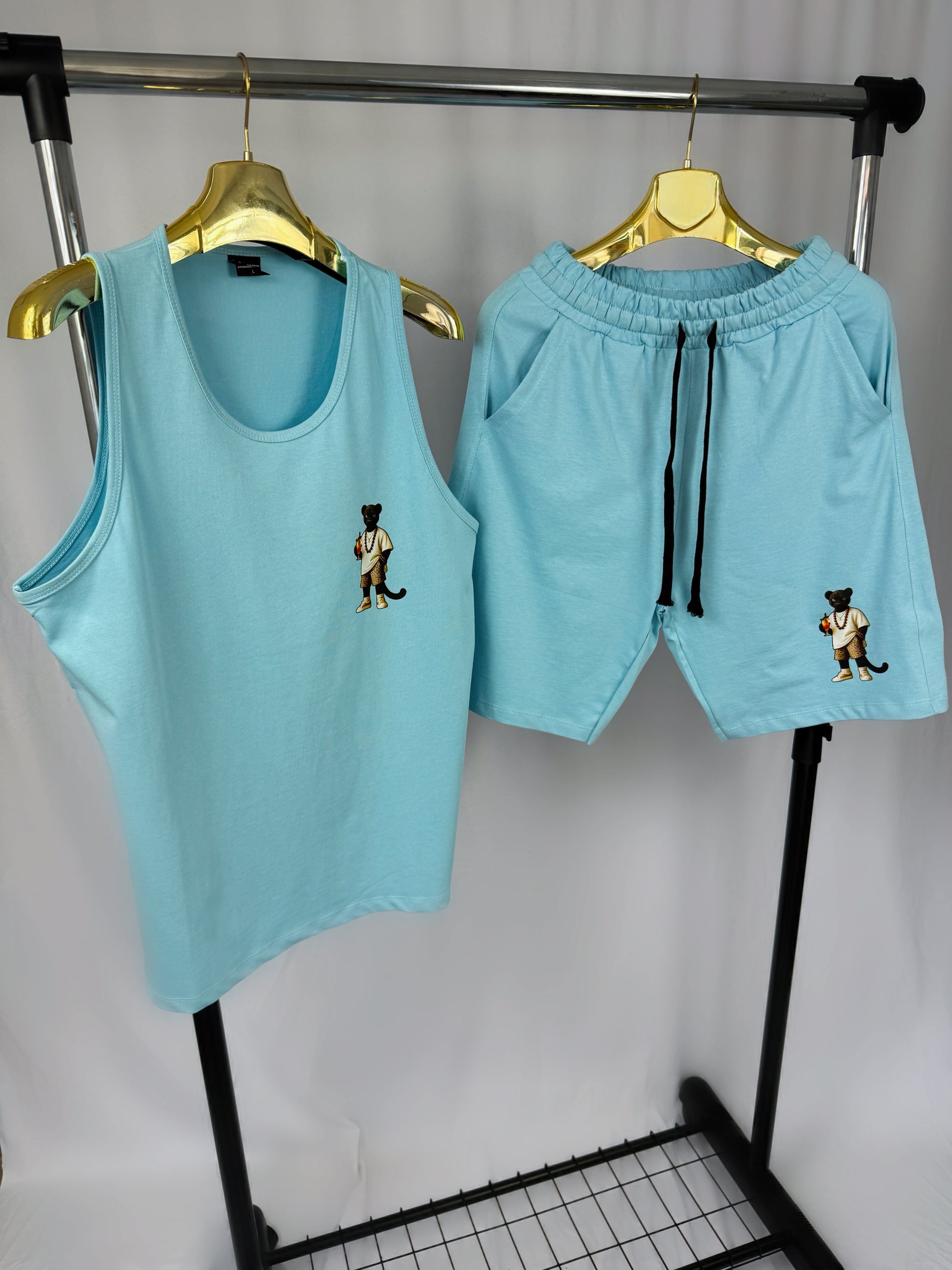 Compleu Barbati  Maiou Baby Blue