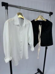 Compleu Barbati “ Classy” Alb-Negru IN