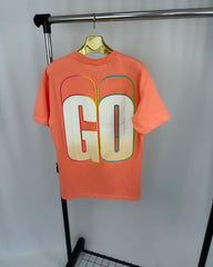 Tricou Barbati “ GO” Portocaliu