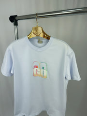 Tricou Barbati “ GO” Alb Premium