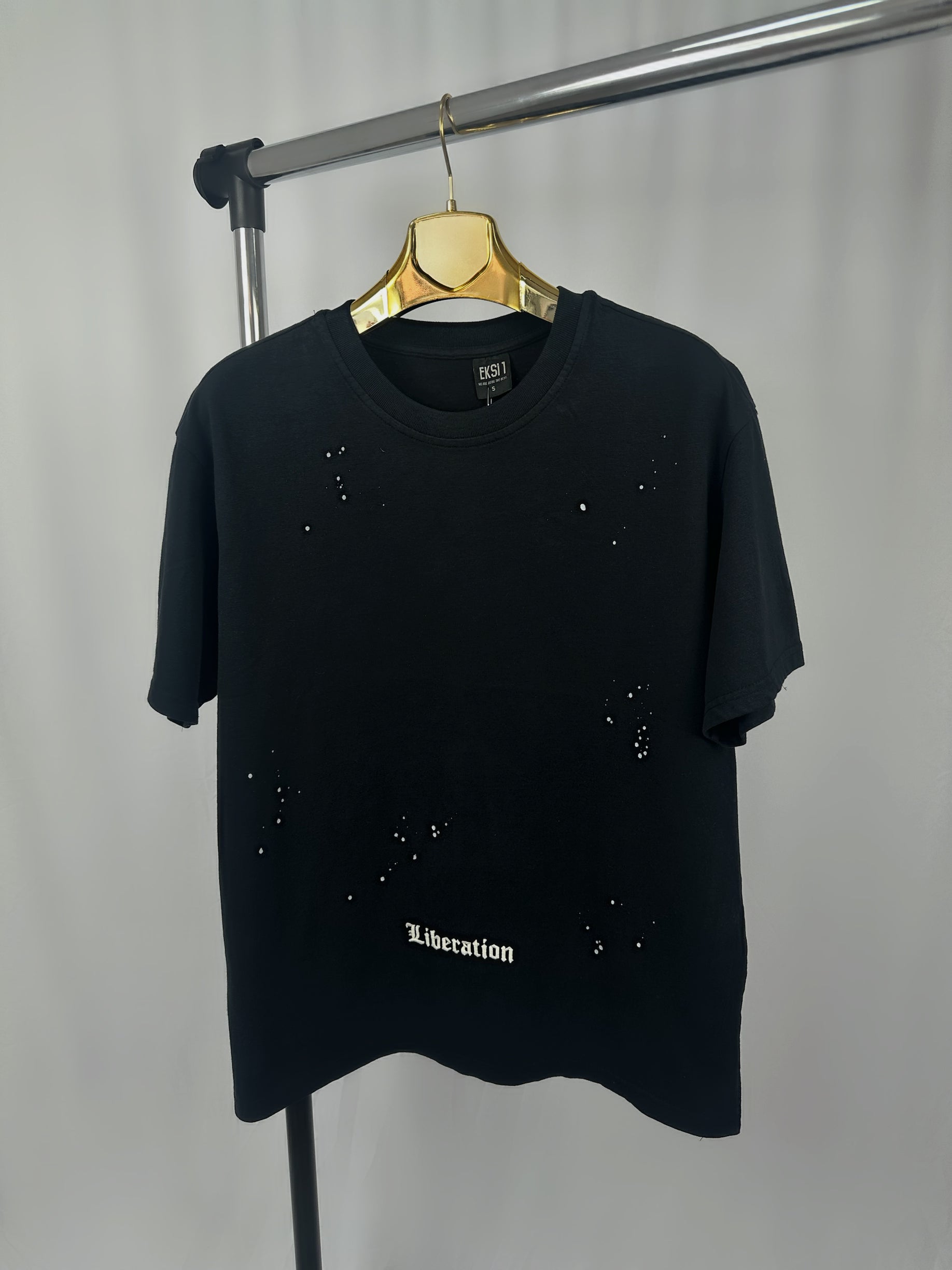 Tricou Barbati “ LIBERATION” Negru