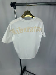 Tricou Barbati “ LIBERATION” Alb