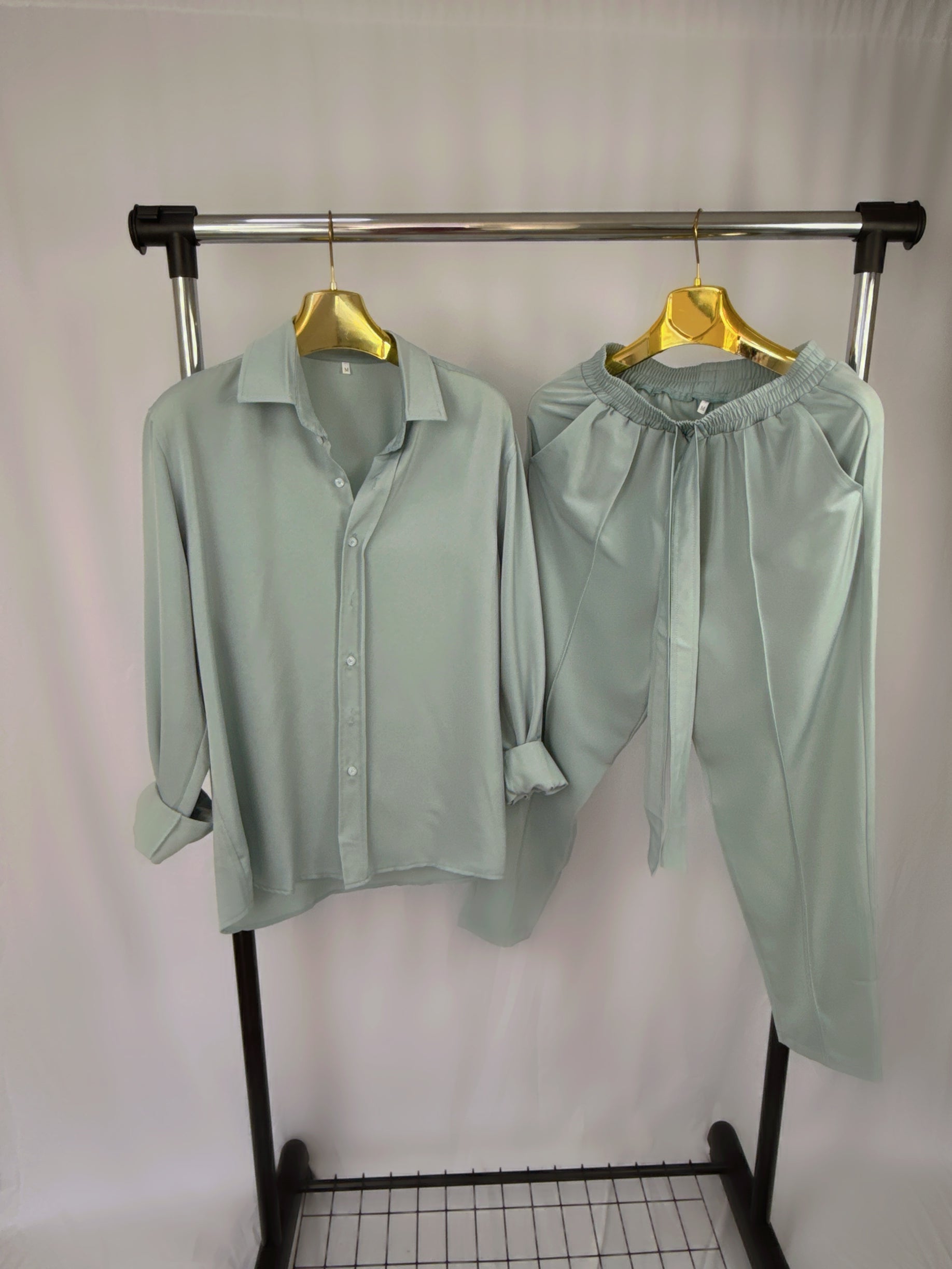 Compleu Barbati “ SATINAT” Grey