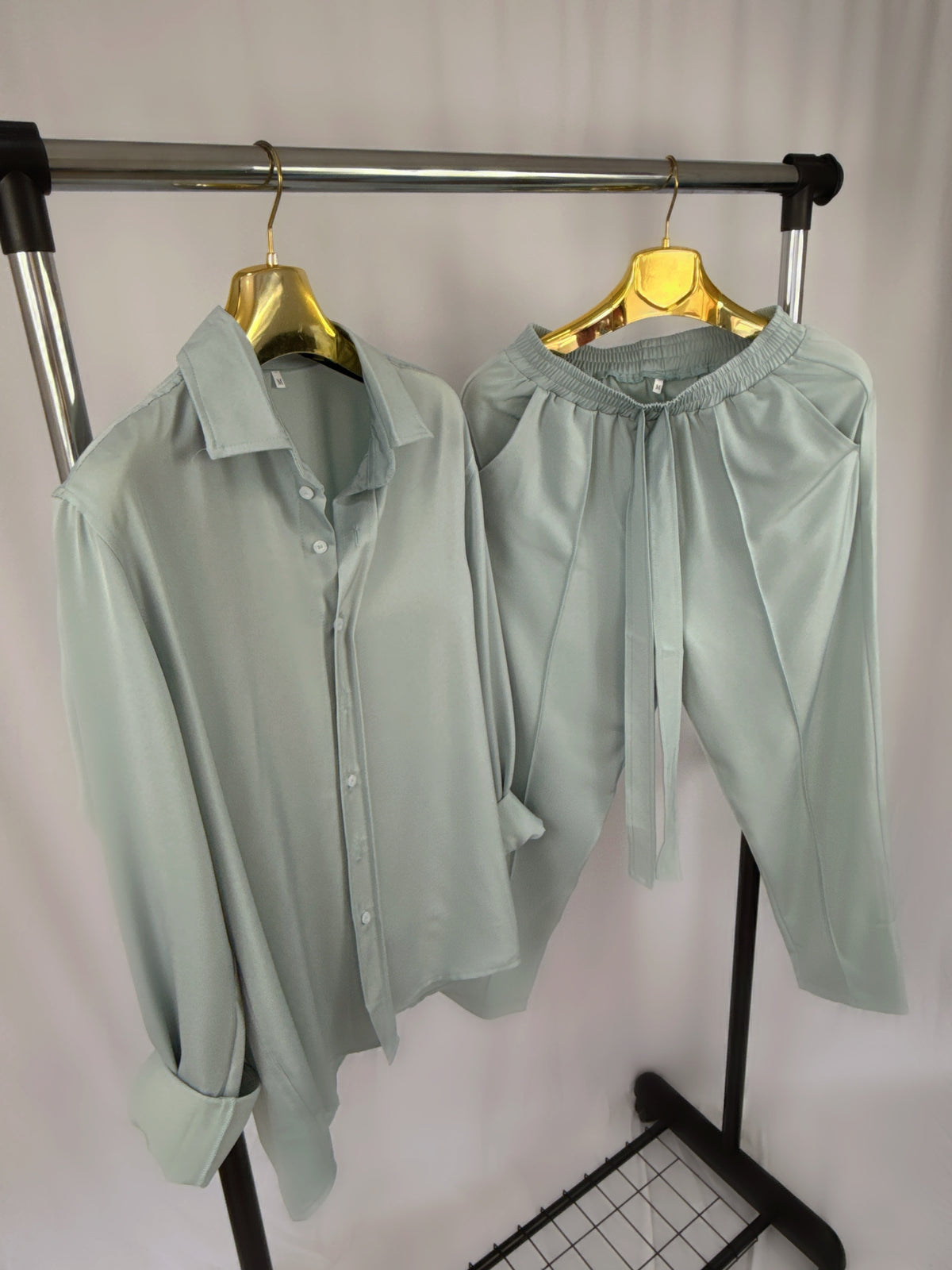 Compleu Barbati “ SATINAT” Grey