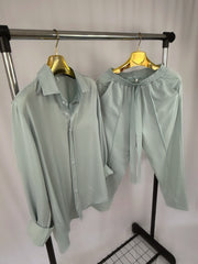 Compleu Barbati “ SATINAT” Grey