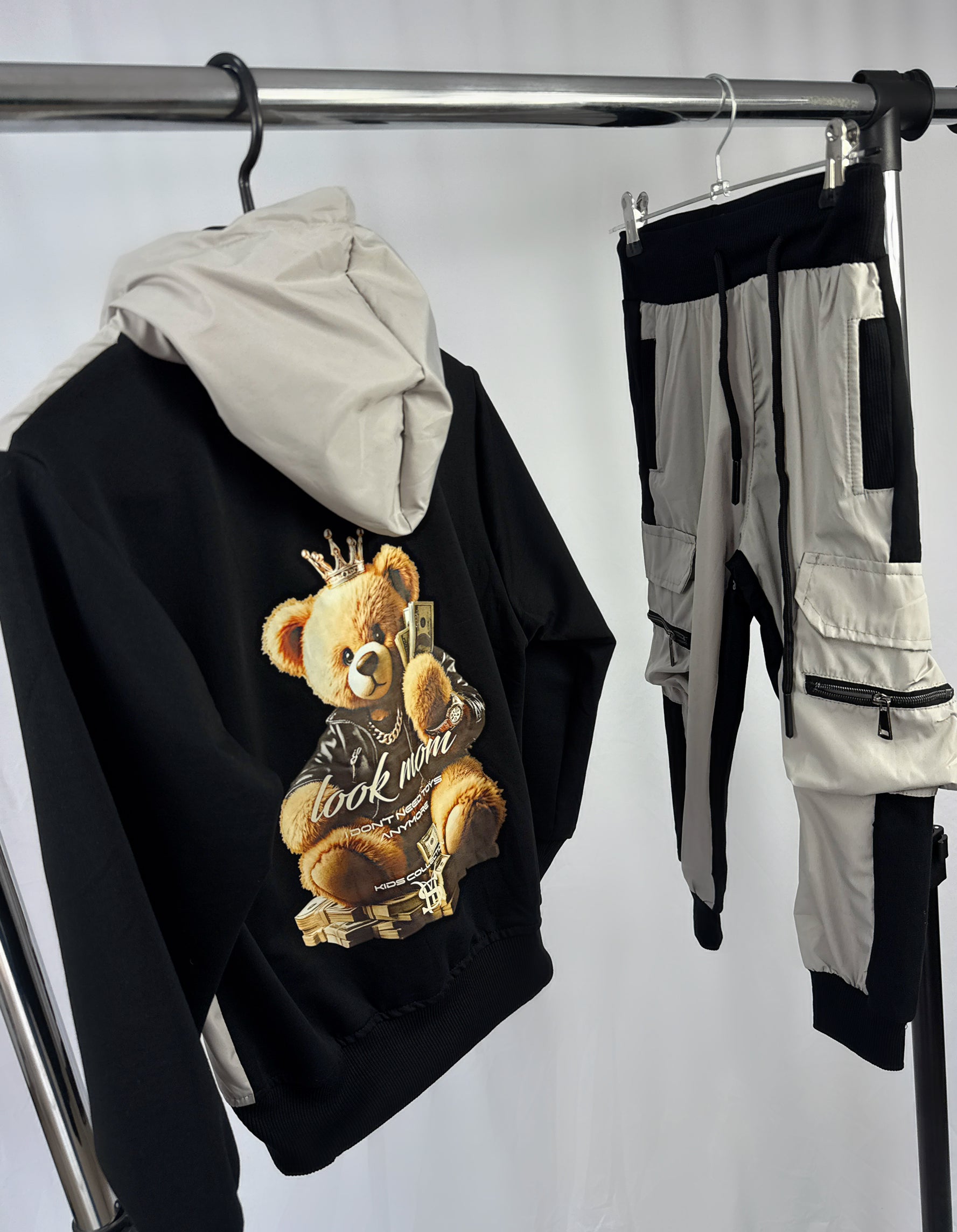 Trening Copii “ Look Mom” Grey