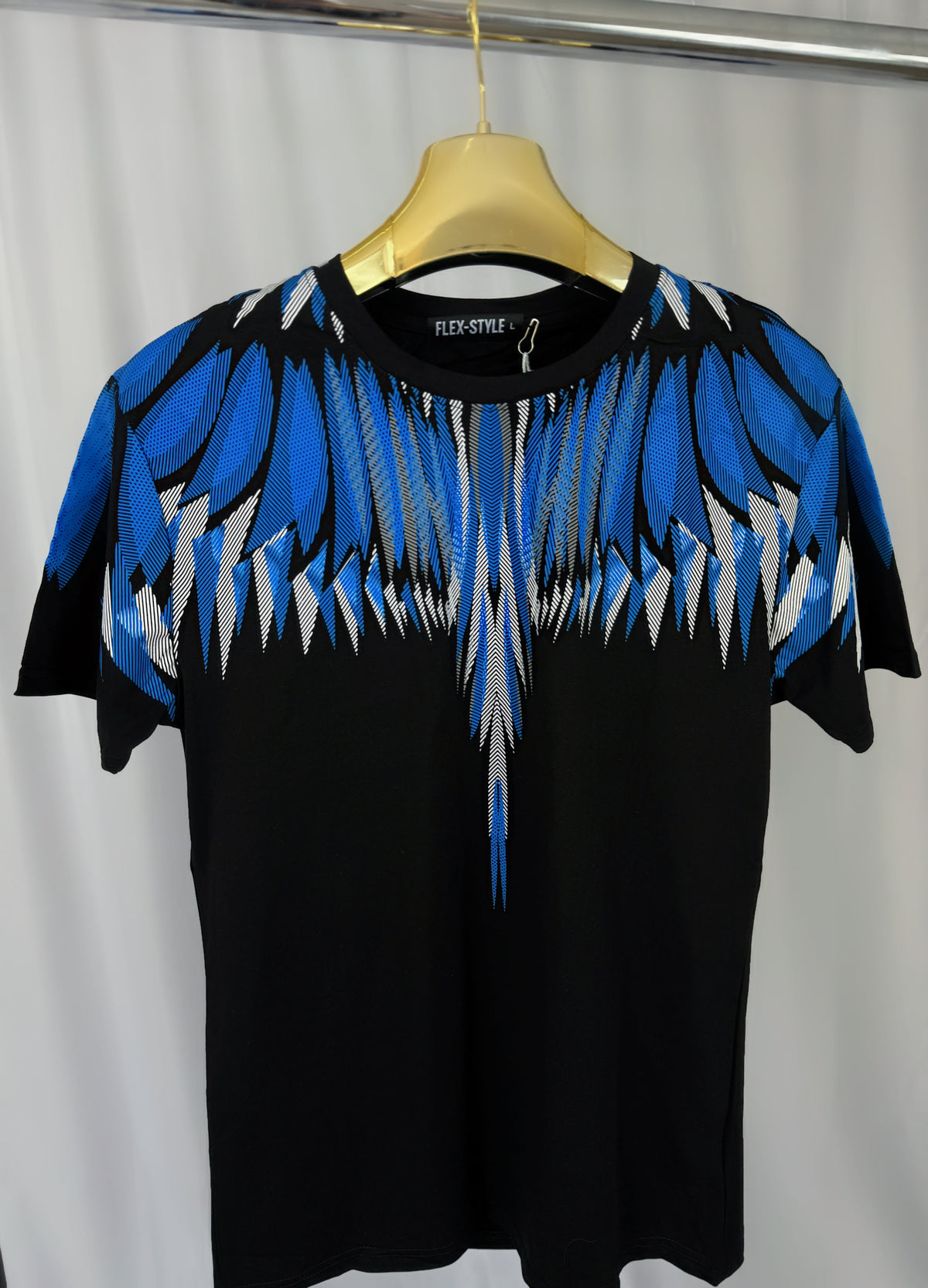 Tricou Barbati “ Wings” Negru Slim