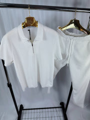 Compleu Barbati Casual Luxury White