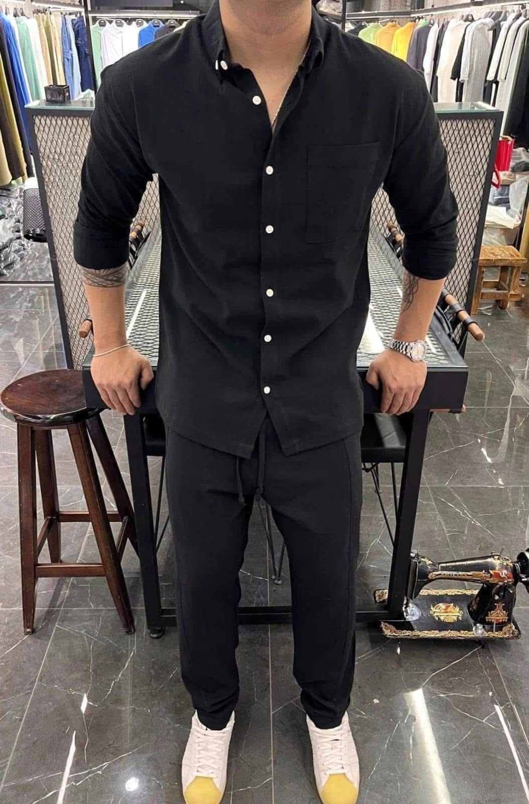 Compleu Barbati “ Monaco” Black